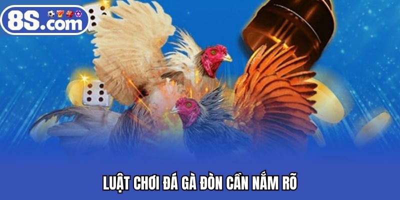 Luật chơi đá gà đòn cần nắm rõ